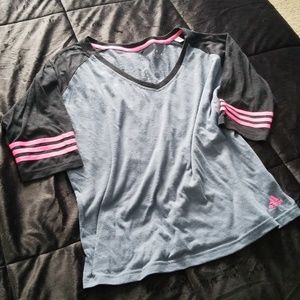 Adidas dolman raglan shirt